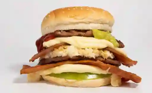 Hamburguesa Mixta Pollo y Carne