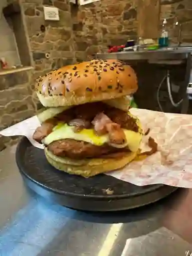 Combo Hamburguesa Hawaiana