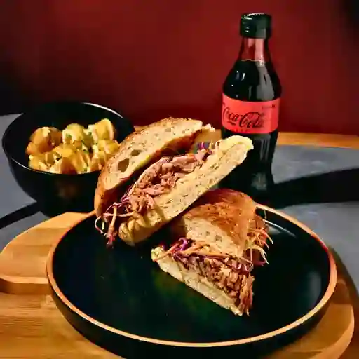 Combo Sandwich de Pulled Pork