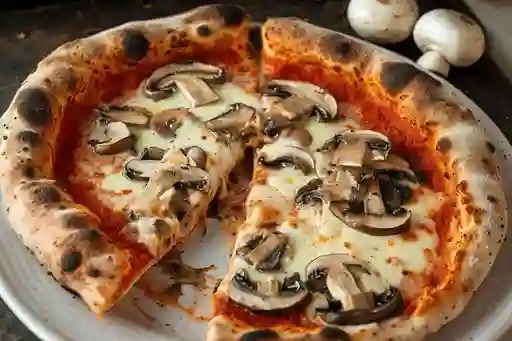 Pizza Pollo y Champiñones