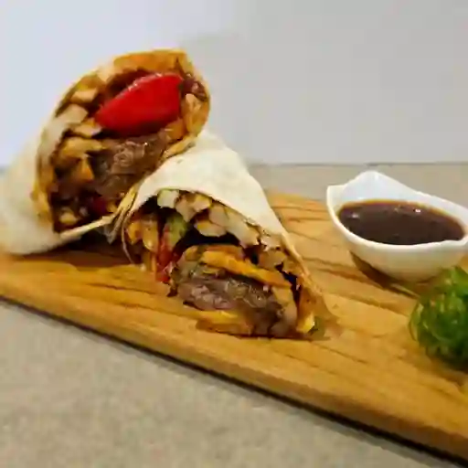 Wrap Lomo Salteado