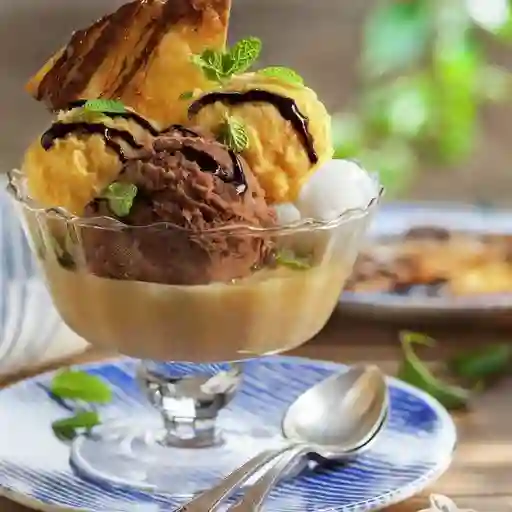 Gelatina con Helado