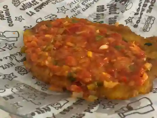 Krusty Tostada con Guiso