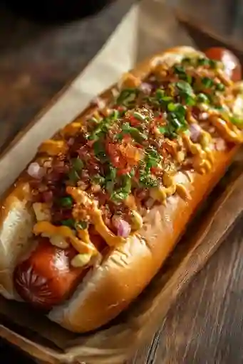 Hot Dog Salchicha Americana