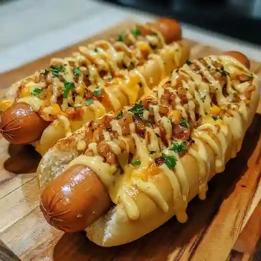 Hot Dog Pepperoni Pizza
