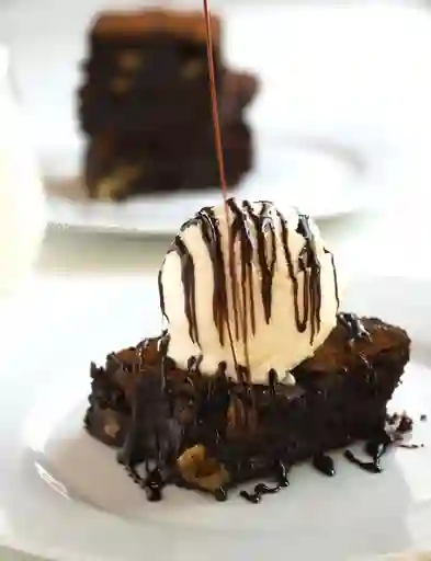 Brownie con Helado