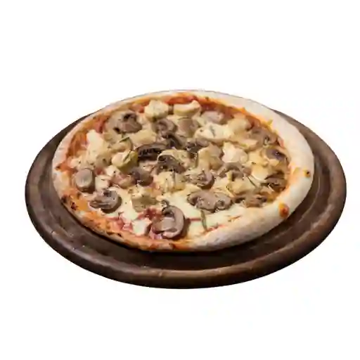 Pizza Pollo con Champiñones