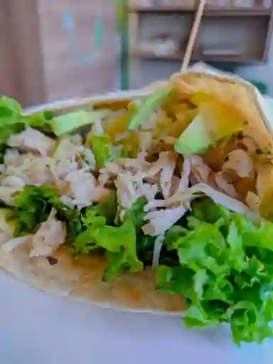 Wrap de Pollo Pesto