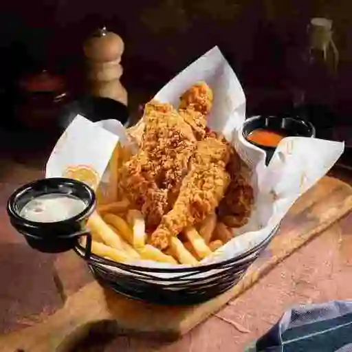 Combo Tender 4 Und con Gaseosa y Papas