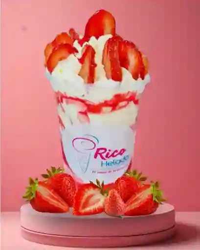 Fresas con Crema