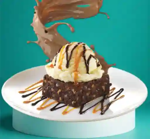 Brownie con Helado