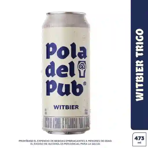 Pola del Pub Cerveza Witbier 473 ml