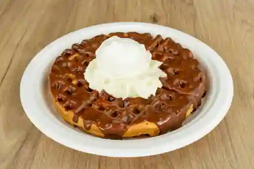 Waffle Ganache de Chocolate