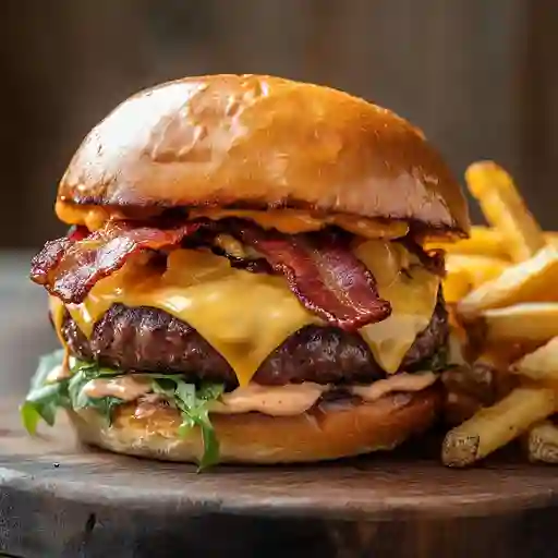 Hamburguesa Carbón Mixta