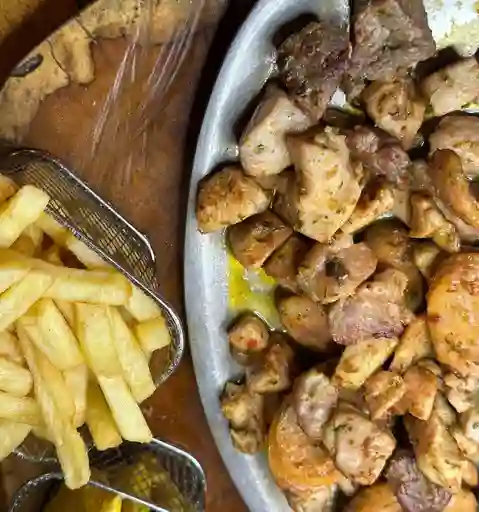 Pollo-carne (para 2 Personas)
