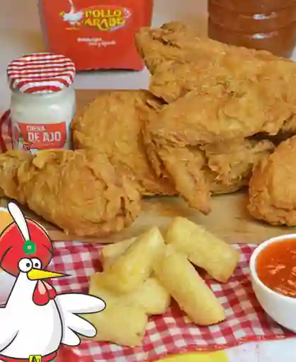 Medio Pollo Broaster