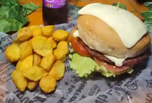 Combo Hamburguesa Sencilla y Gaseosa