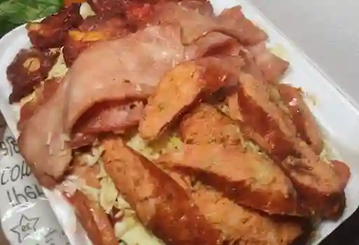 Salchipapa Especial