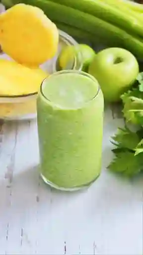 Jugo Limón Manzana Verde Hierbabuena