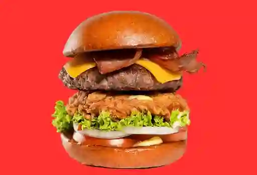 Hamburguesa Mixta Crispy