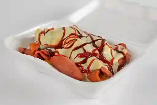 Salchipapa Gratinada Grande