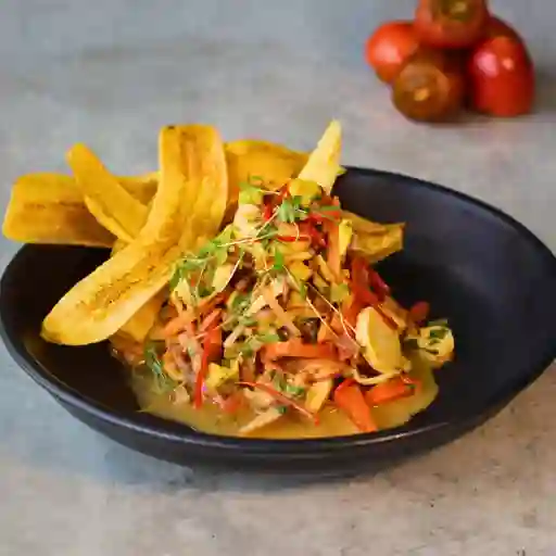 Ceviche de Palmito y Chontaduro