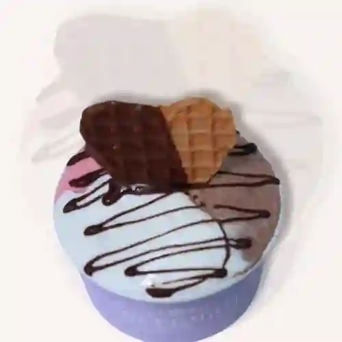 Vaso Gelato 3 Sabores