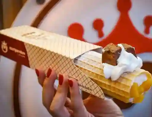 Marquesita con Durazno