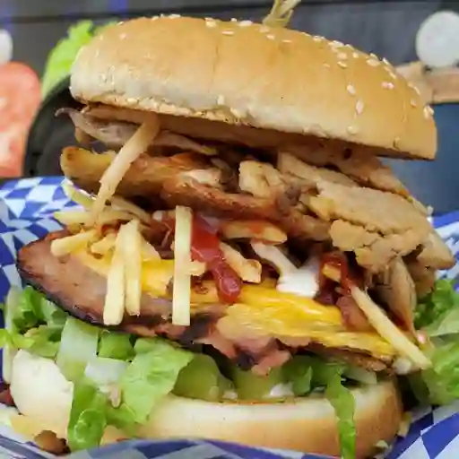 Hamburguesa de Pernil Grande