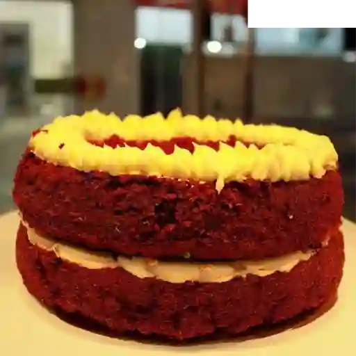 Torta de Red Velvet Saludable