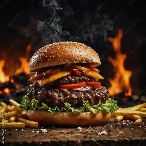 Hamburguesa Doblemente Arrecha