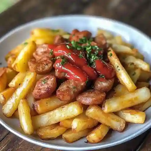 Salchipapa