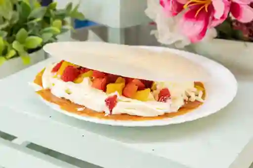 Oblea con Fruta