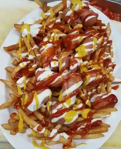 Salchipapa Especial