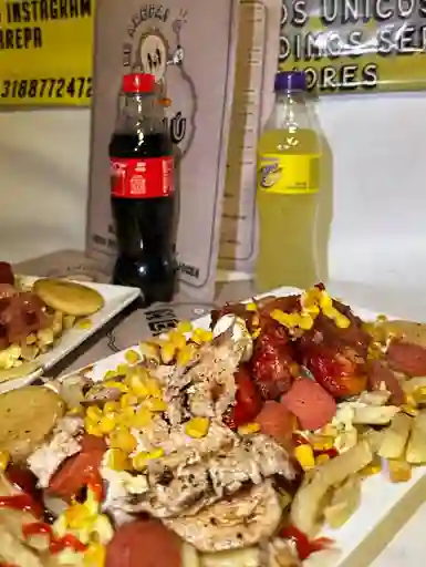 Salchipapa Dos Carnes