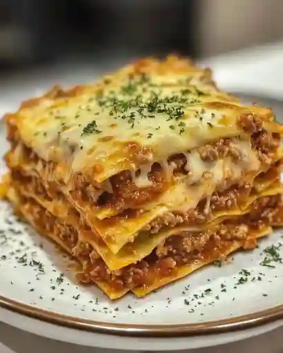 Lasaña Carne