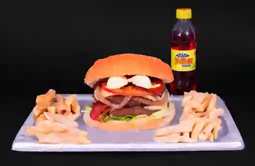 Hamburguesa de Pollo Súper Especial en Combo