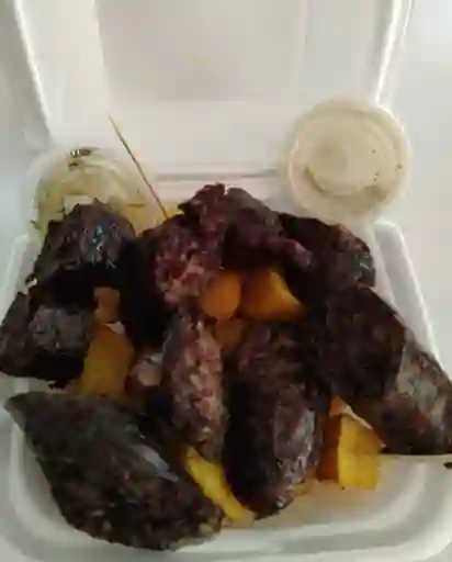 Rellena con Papa Amarilla