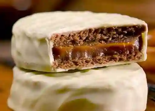 Alfajores de Chocolate Blanco