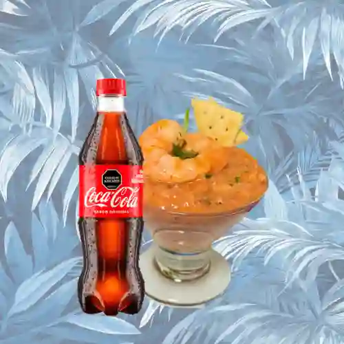 Ceviche Tradicional 12Oz y Coca Cola 500 ml