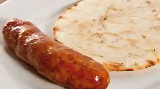 Arepa con Chorizo