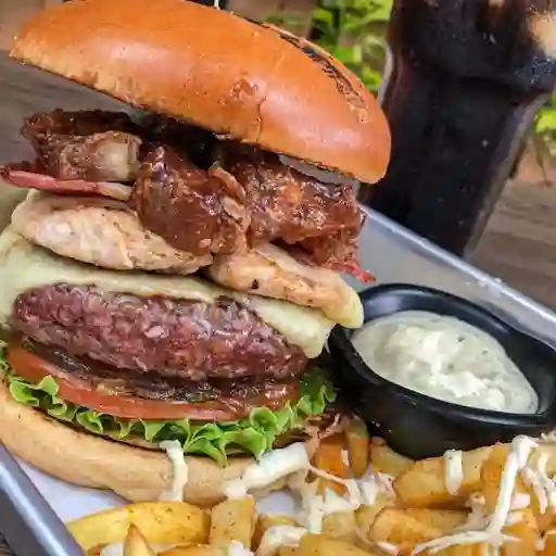Hamburguesa Explosión