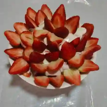 Fresas con Crema Grande
