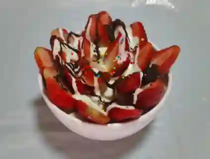 Fresas con Crema Pequeñas