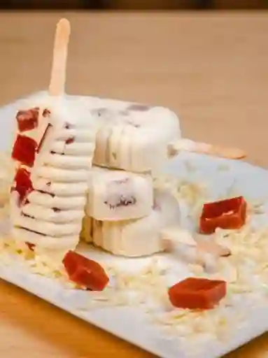Paletas Especiales Queso con Bocadillo