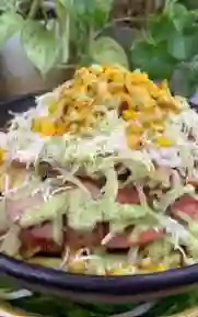 Salchipapa Mixta