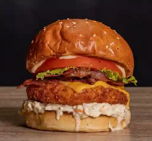 Burger Pollo con Carne