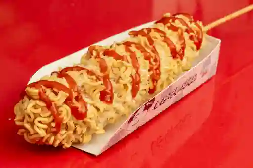 Corn Dogs Noodles Corn