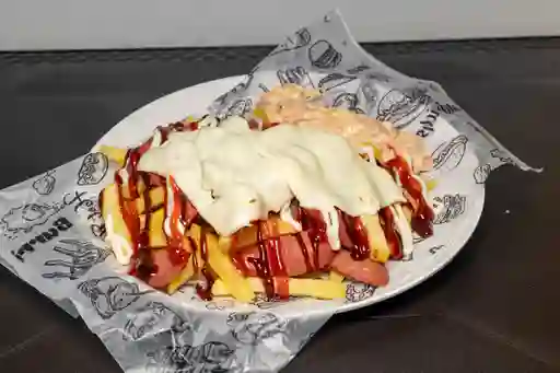 Salchipapa Doble