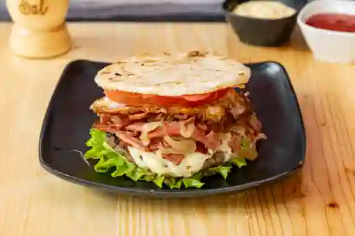 Hamburguesa Arepa Burger